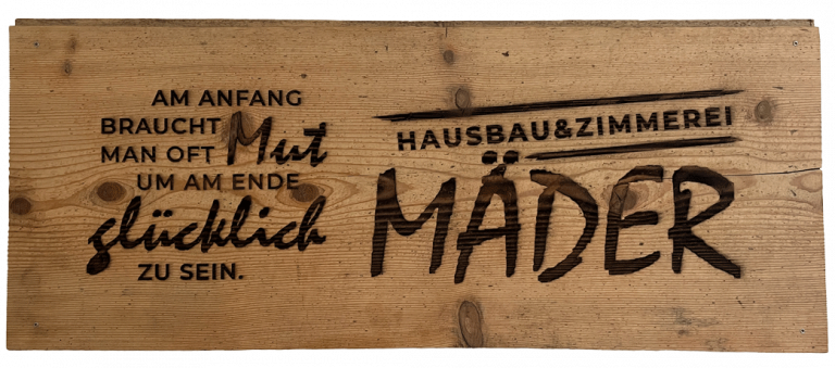 Am Anfang braucht man oft MUT um am Ende GLÜCKLICH zu sein.